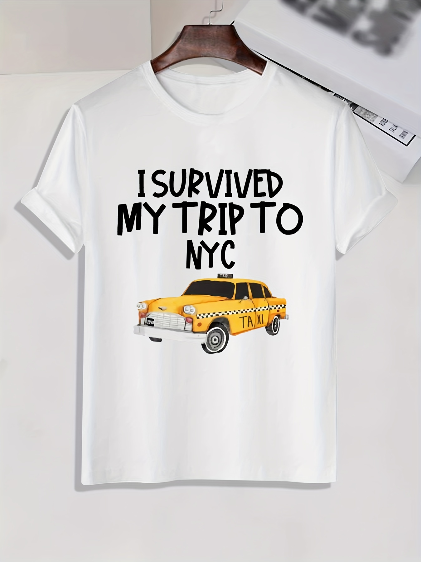 Printed T-shirt - Yellow/NYC - Men