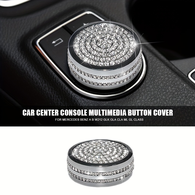 1-Silver - Pour Mercedes Benz Accessoires GLA Classe X156 AMG Bling  Autocollant Intérieur Pièces Décorations