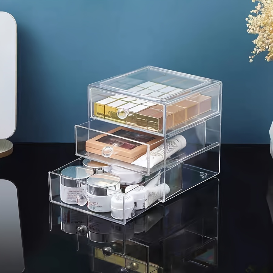 Cheap Desktop Makeup Organizer Drawer Type Cosmetic Storage Box