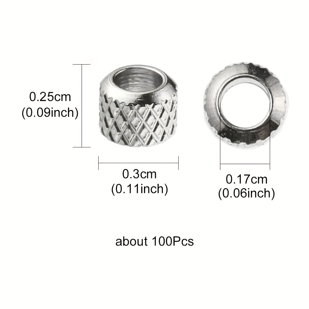 Stainless Steel Beads for Jewelry Making DIY