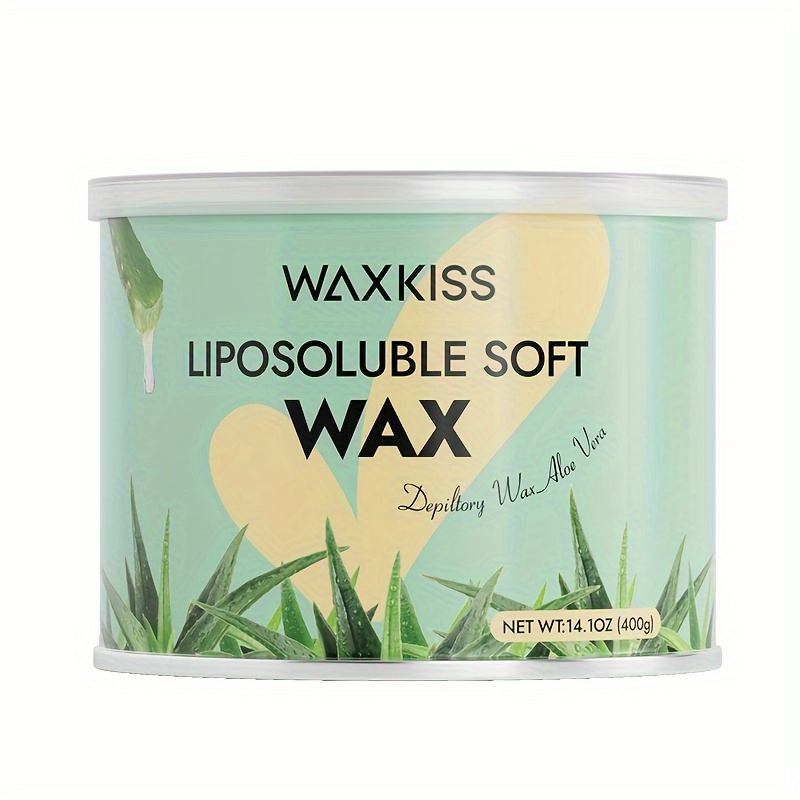 Green Soft Wax, Hypoallergenic Aloe Gel Soft Wax