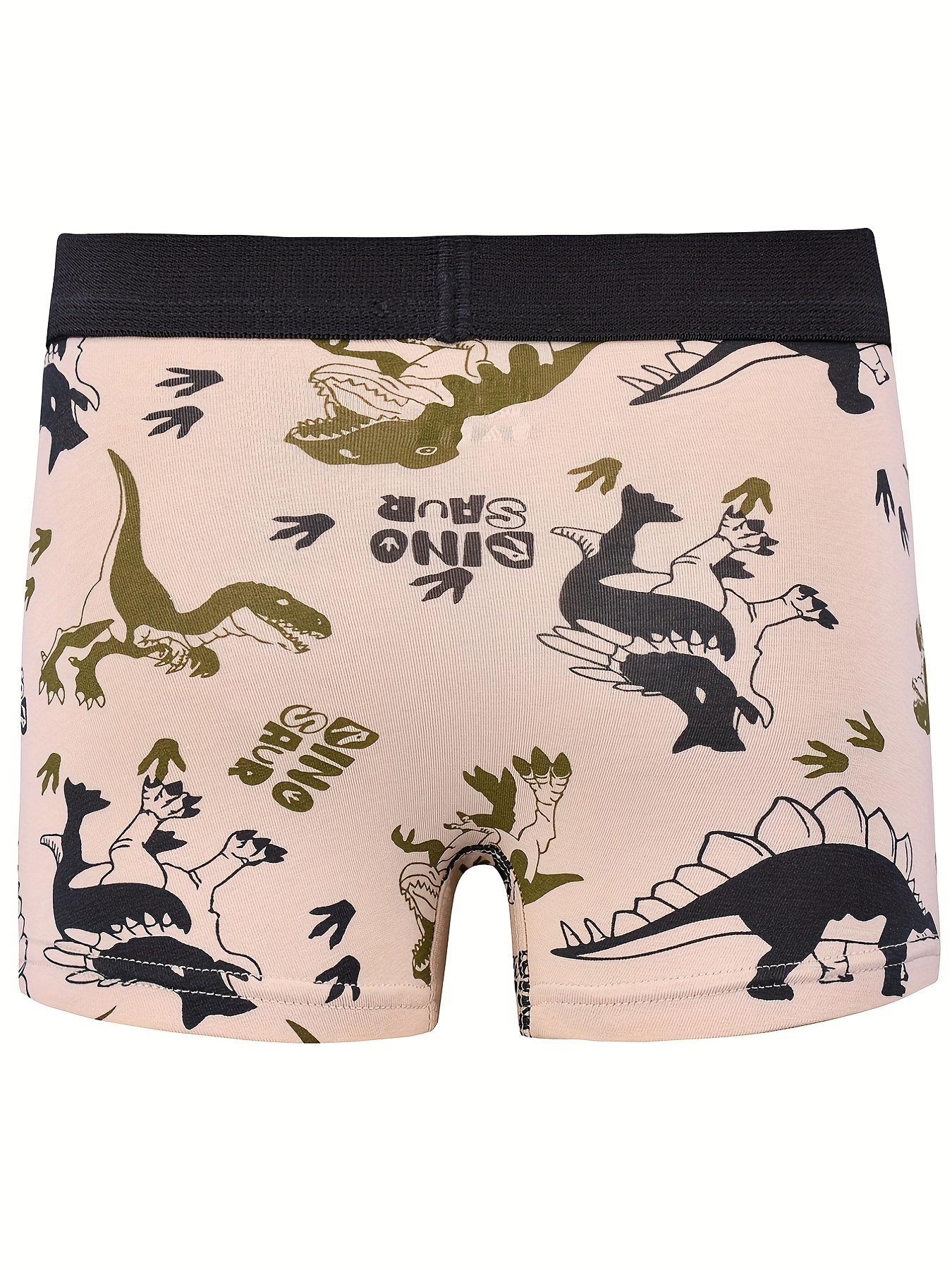 Baby Boys Girls Underwear Children Cartoon Dinosaur Cotton Flat