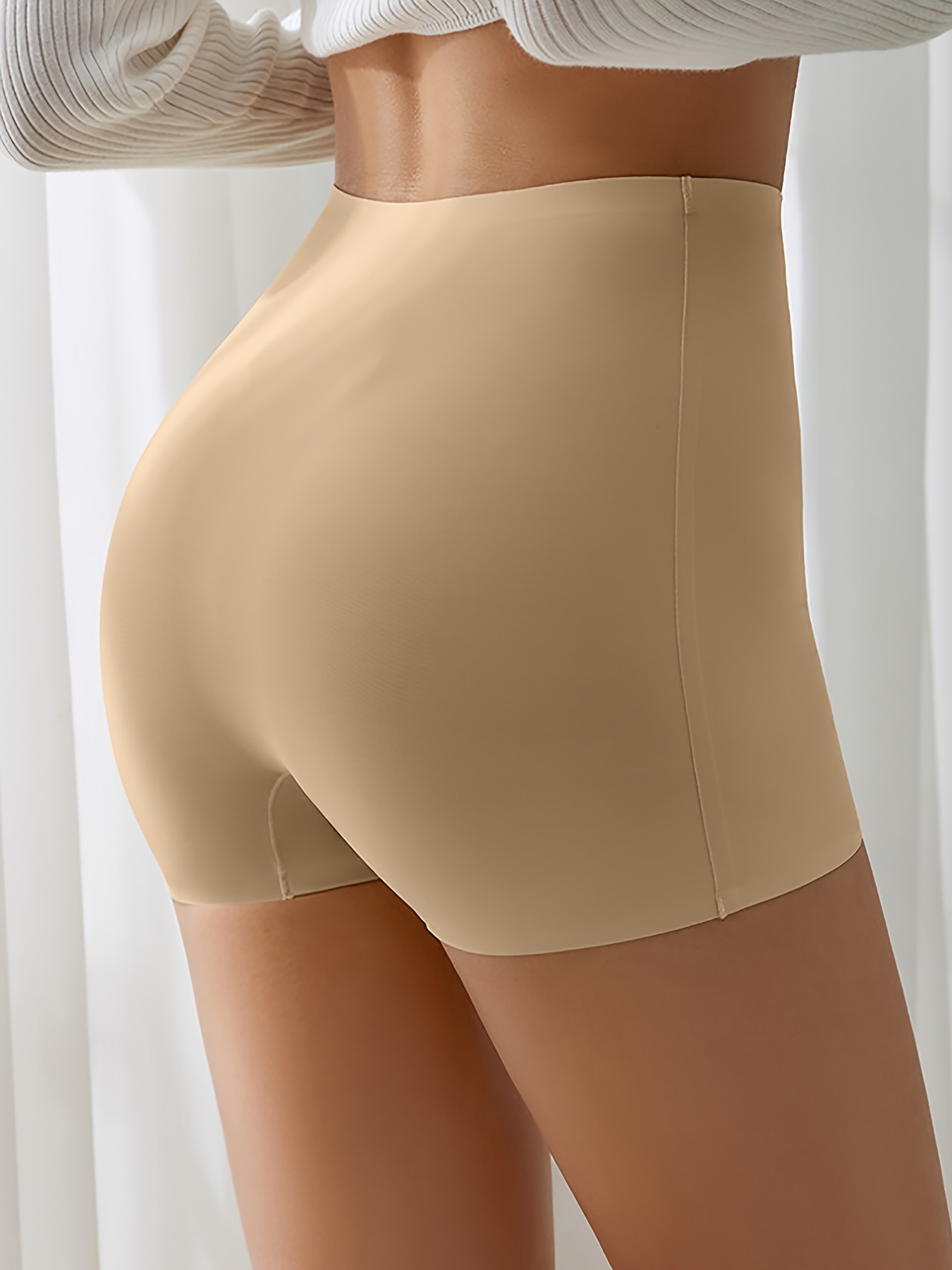 Seamless Solid Shaping Panties, Tummy Control Compression Panties To Lift &  Shape Buttocks, Women's Underwear & Shapewear