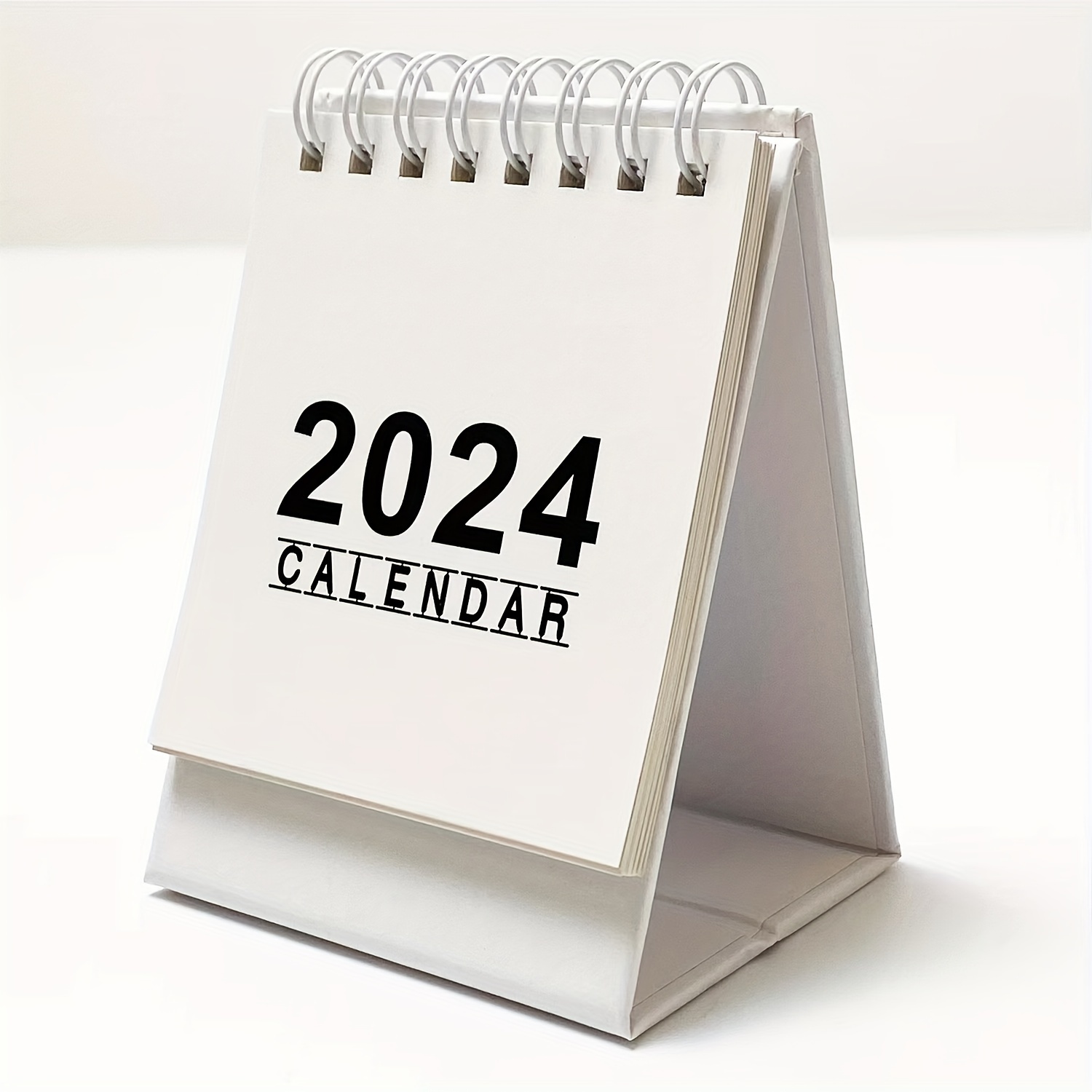 STOBOK 2024 Calendrier De Bureau Mensuel Petit Calendrier De Bureau  Calendriers Calendrier De Bureau De 18 Mois Calendrier Calendrier  Mini-calendrier