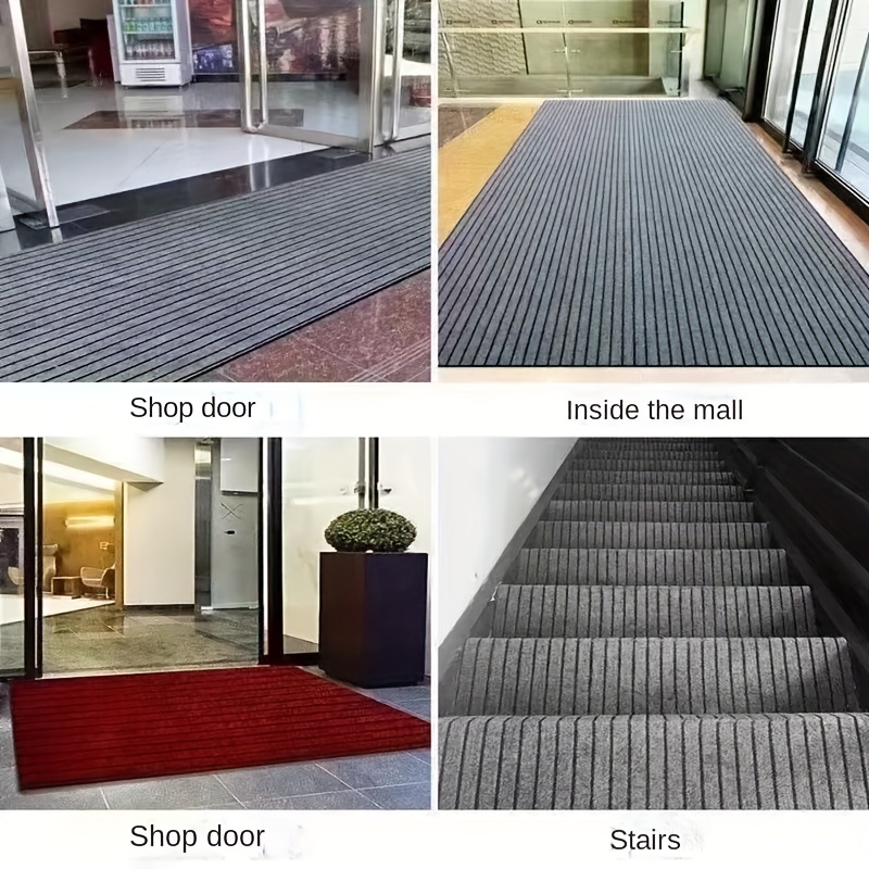 Anti-slip Front Door Mat For All Weather Conditions - Ideal For