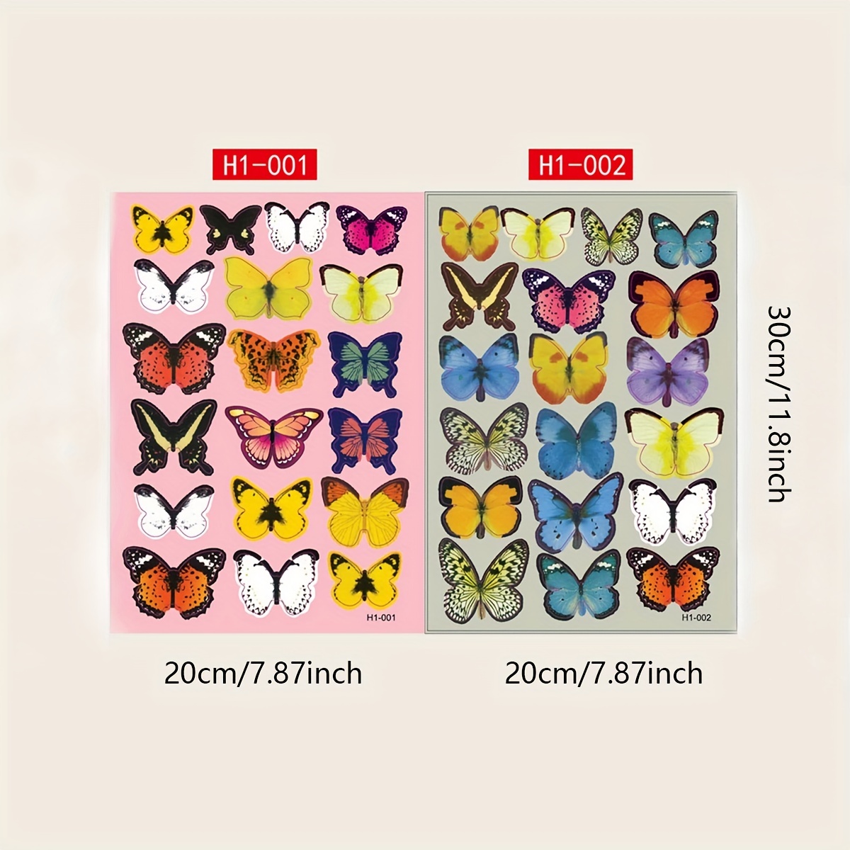 3d Butterfly Wall Sticker 3d Butterfly Paper Wall Decals - Temu