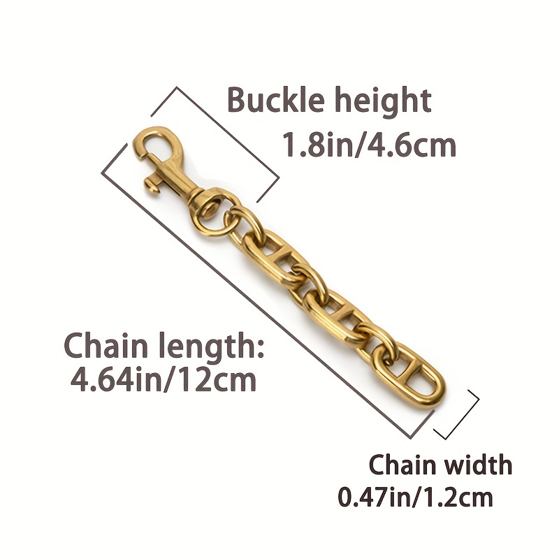 Bag Metal Extension Chain Suitable For - Temu