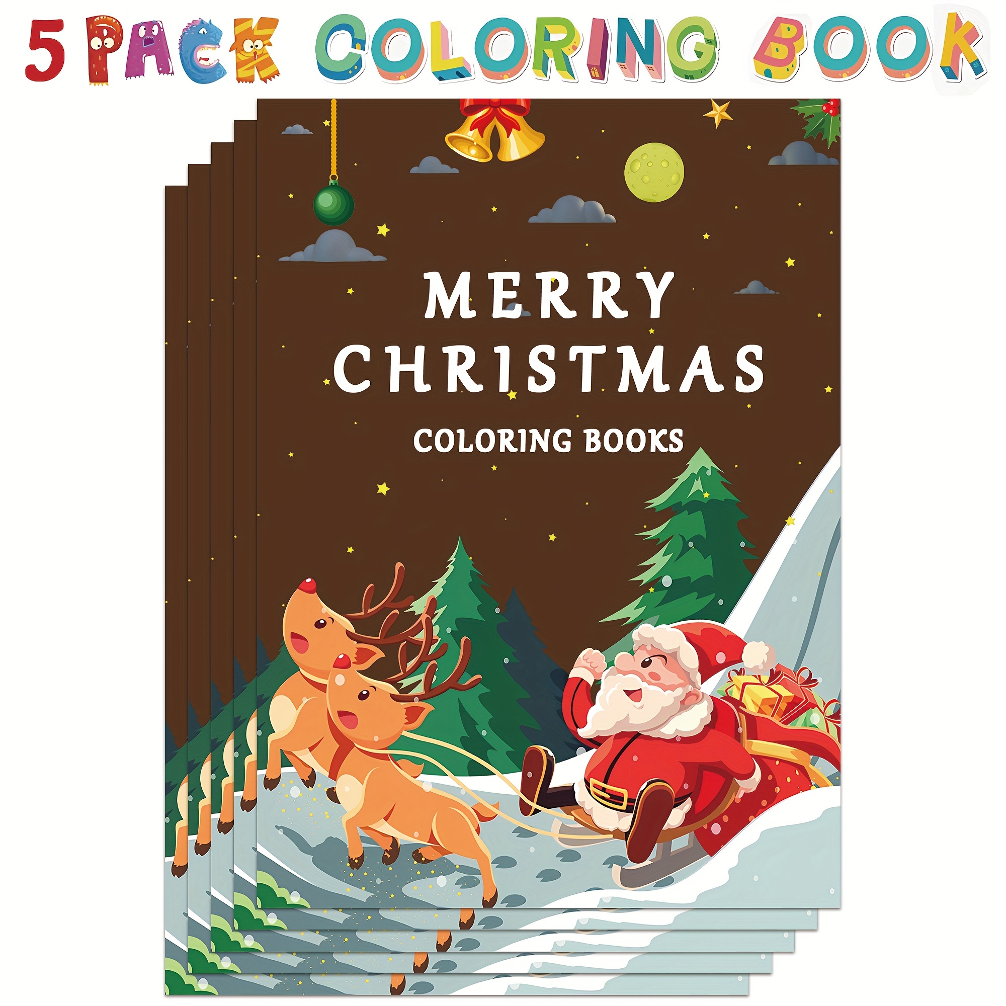 9pcs Bulk Coloring Books Small Coloring Books For 6 Pages12 Sides, Birthday  Party Favors Gifts Classroom Activity Supplies, Mini Coloring Books