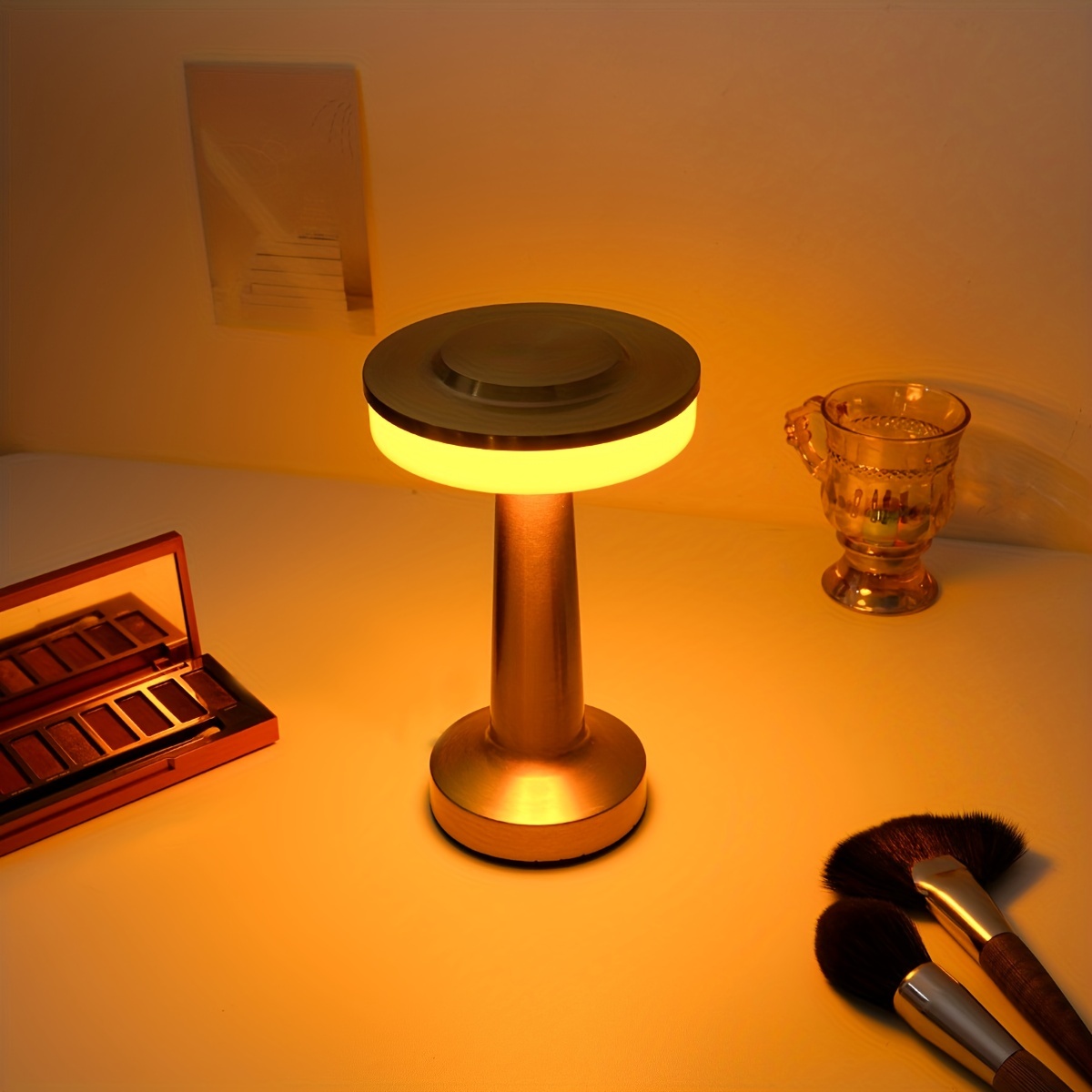 Lampe de table LED portable 1pc lampe de bureau à gradation - Temu Belgium