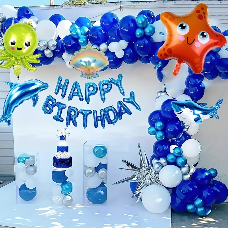 Balloon Garland Arch Kit Ocean Theme Party Decor Birthday - Temu