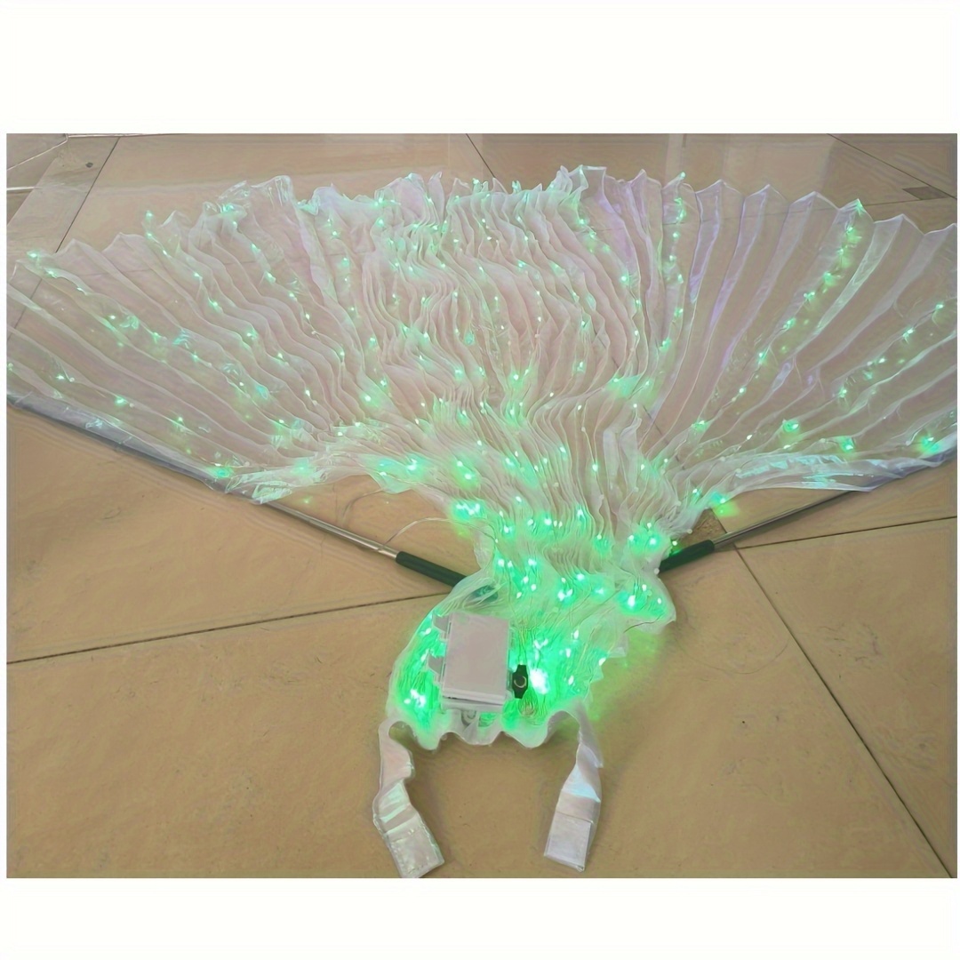 LED Flügel für Erwachsene, LED-Engelsflügel für Kinder mit Stirnband, 360  Grad LED Isis Flügel, LED Bauchtanzflügel mit Teleskopstäben, leuchtendes  Bauchtanz-Kostüm für Karneval, Party(Kinder): : Spielzeug