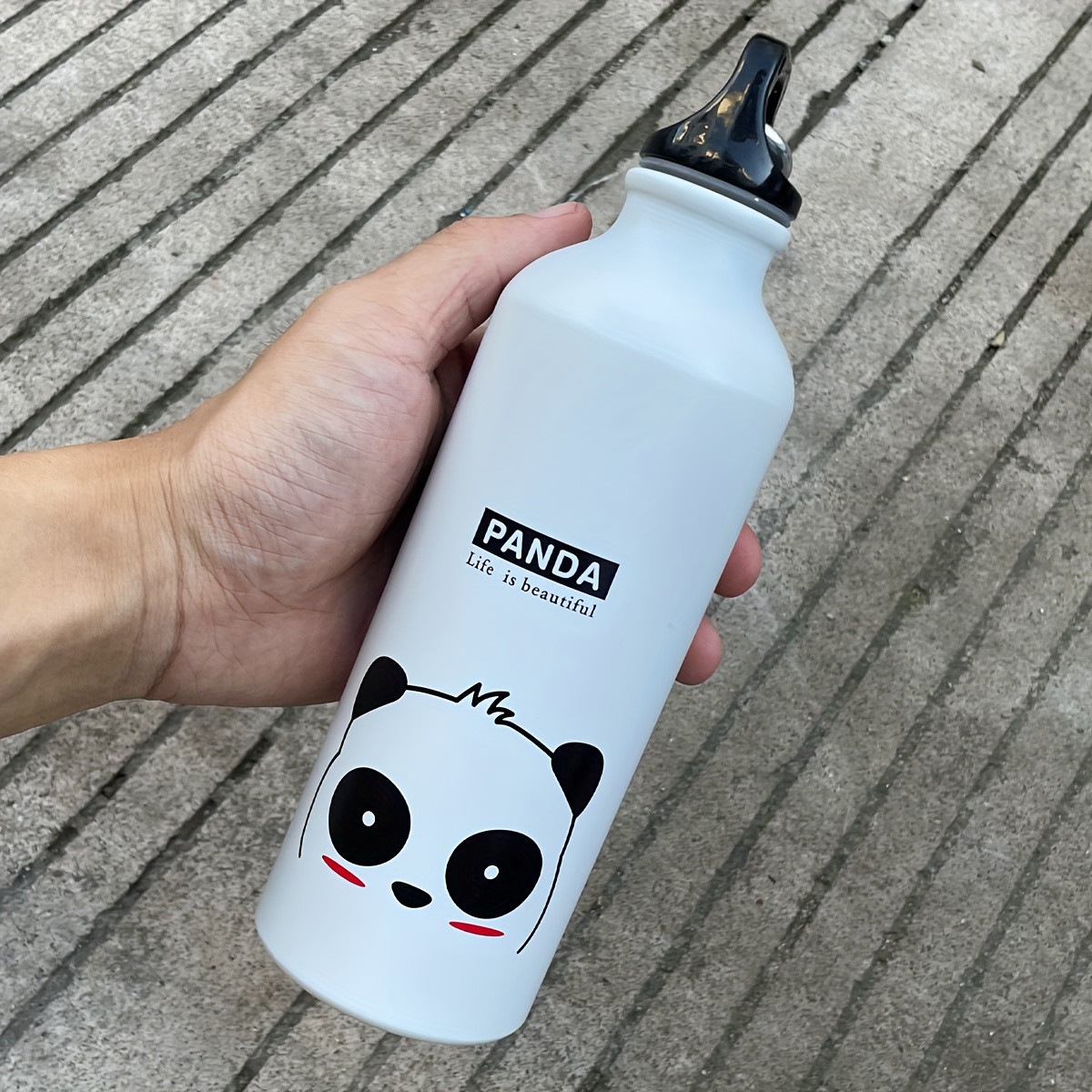 Cartoon Panda Vacuum Cup Stainless Steel Insulated Water - Temu