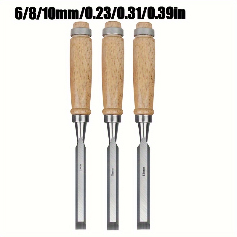 Woodworking Chisel Woodworking Tool Wooden Handle - Temu