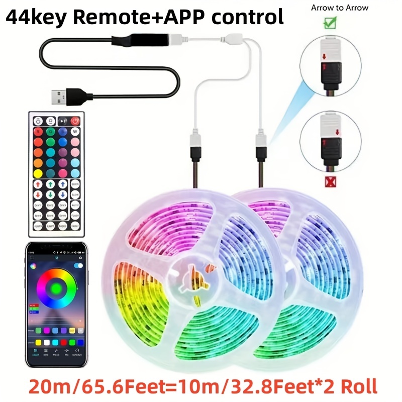 Led lights change color deals with tv remote