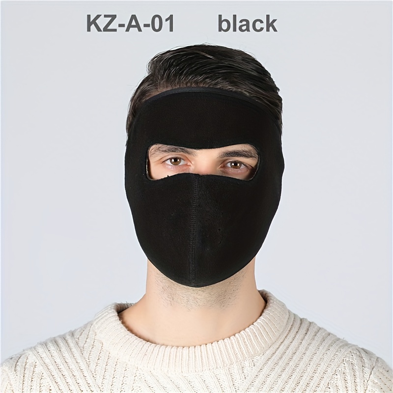 Black Multi Sports Face Mask