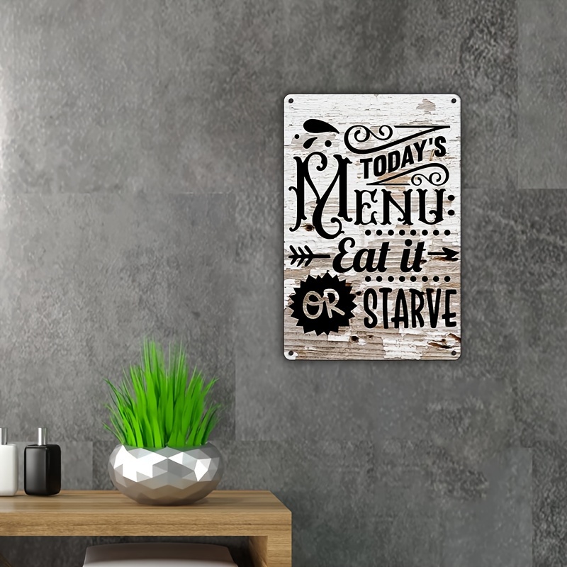 Kitchen Wall Art Farmhouse kitchen Wall Decor In This Kitchen Funny Quote  Poster