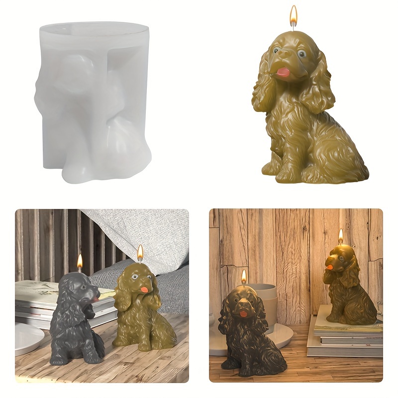 Labrador Dog Mold Large Labrador Dog Candle Mold Animal Candle Mold Dog  Resin Casting Mold Resin Making Molds Silicone Mold for Candle Home  Decorate