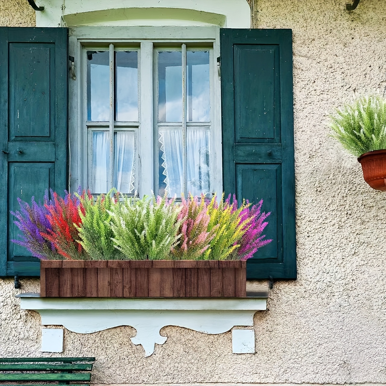 1 Stelo Fiori Lavanda Artificiale In Pe Pianta Finta te - Temu