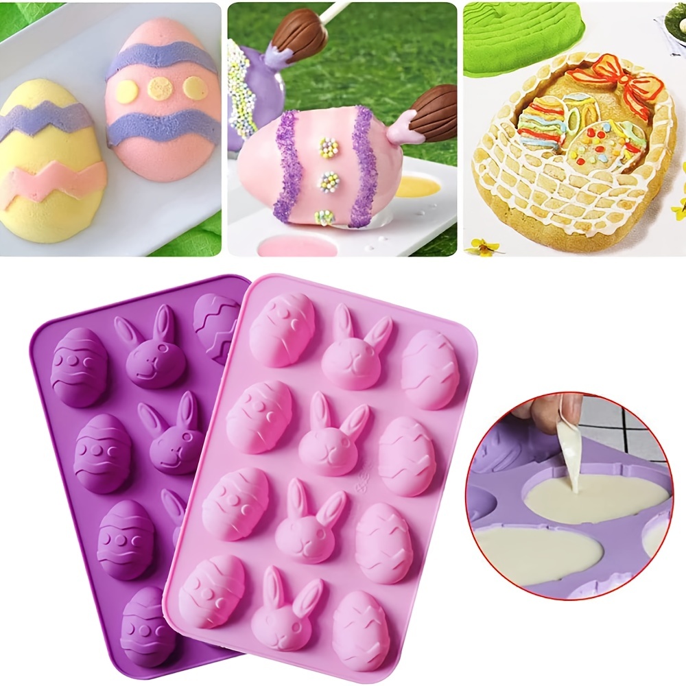 Amazon.com: Skycool 6 Holes Silicone Mold, 3D Egg Shape Baking Mold for  Chocolate Bombs, Candy, Cupcake, Jello, Cake Mould Pan : Home & Kitchen