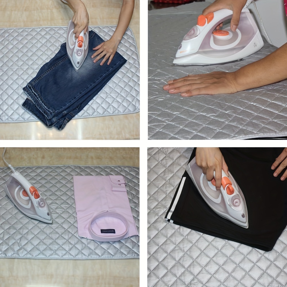  Portable Ironing Mat Blanket (Iron Anywhere) Ironing Board  Replacement, Iron Board Alternative Cover : Home & Kitchen