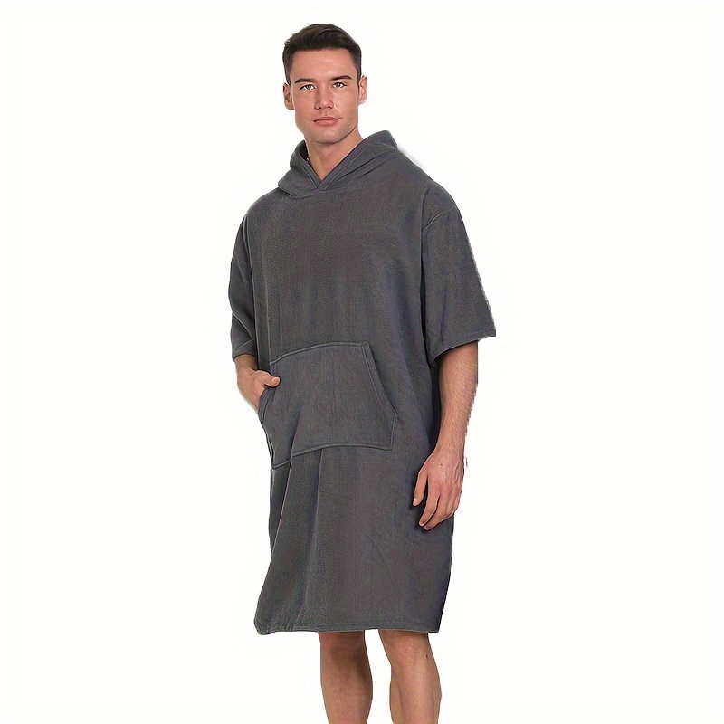 Surf Poncho Changing Towel Robe Adults Quick drying Beach - Temu
