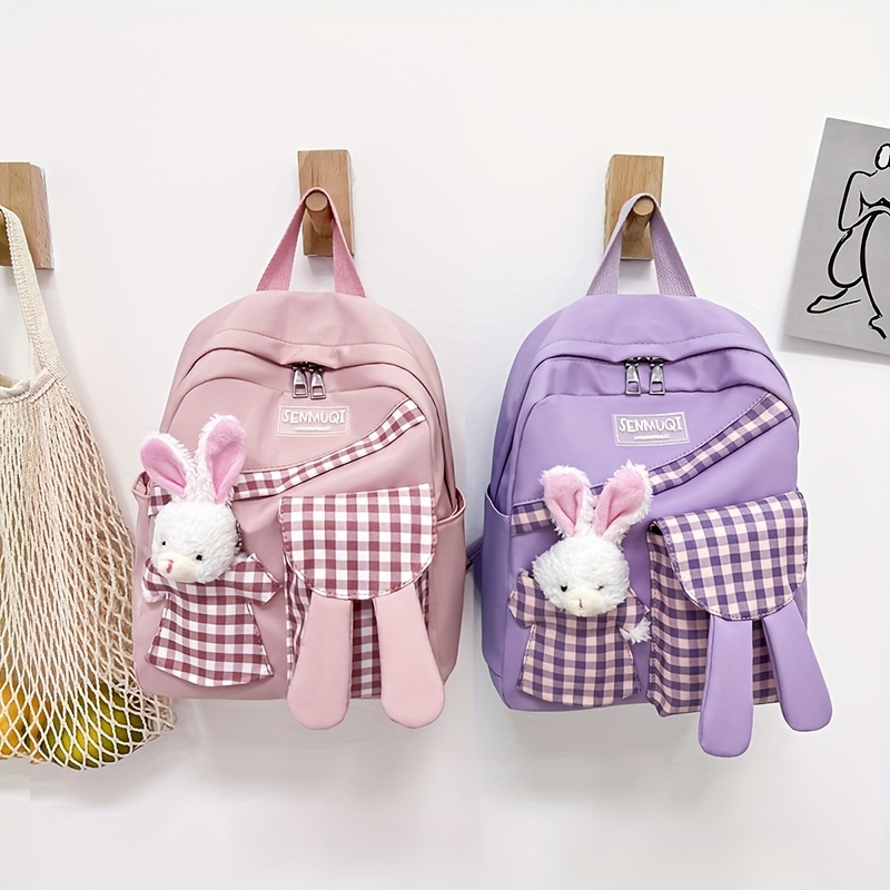 

1pc Cute Schoolbag Small Backpack, Travel Backpack For Going Out, Lightweight Mini Small Bag Shopping Bag
