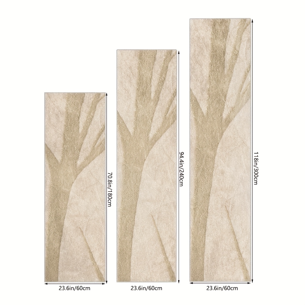 Long Non-Slip Hallway Runner Rug Kitchen Stairs Indoor Outdoor Carpet