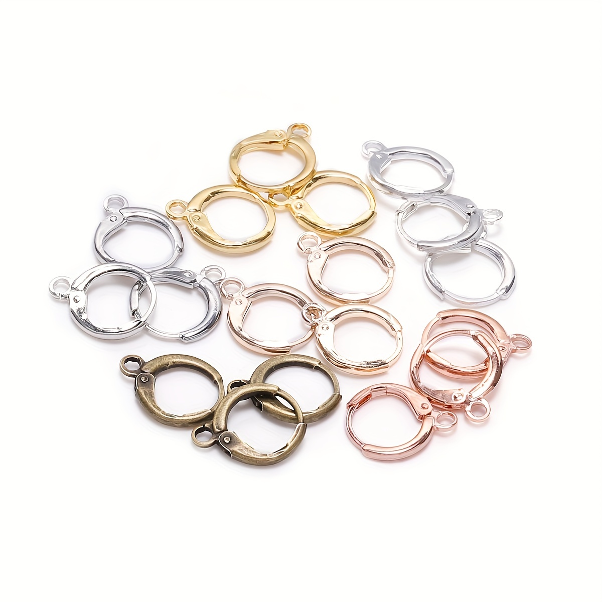 Cheap 20pcs/lot Stainless Steel Earrings For Women Base For
