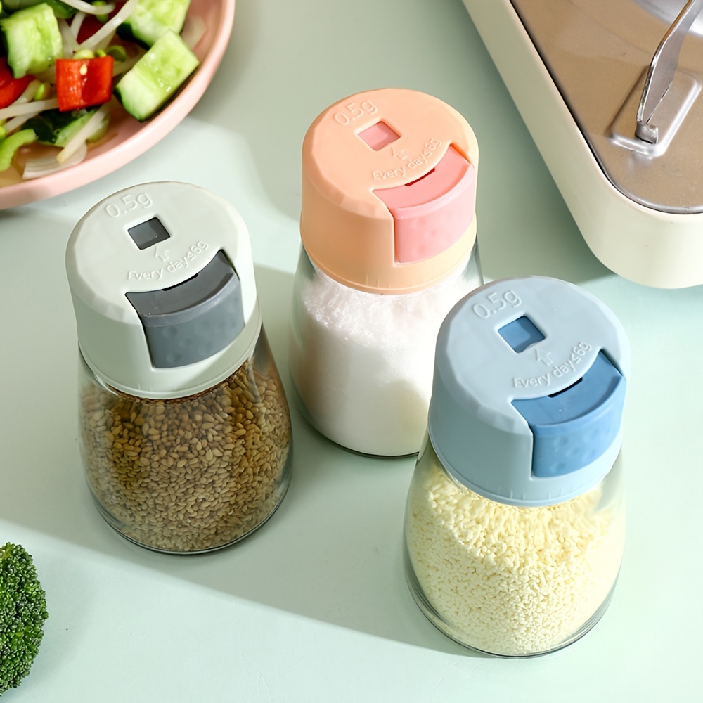 0.5g Seasoning Bottle Salt Pepper Powder Spicy Jar Containers