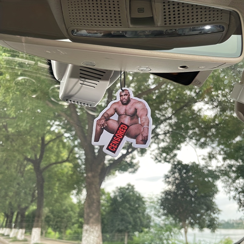 Initial D Car Air Freshener, Rear View Mirror Hanging Anime Decor