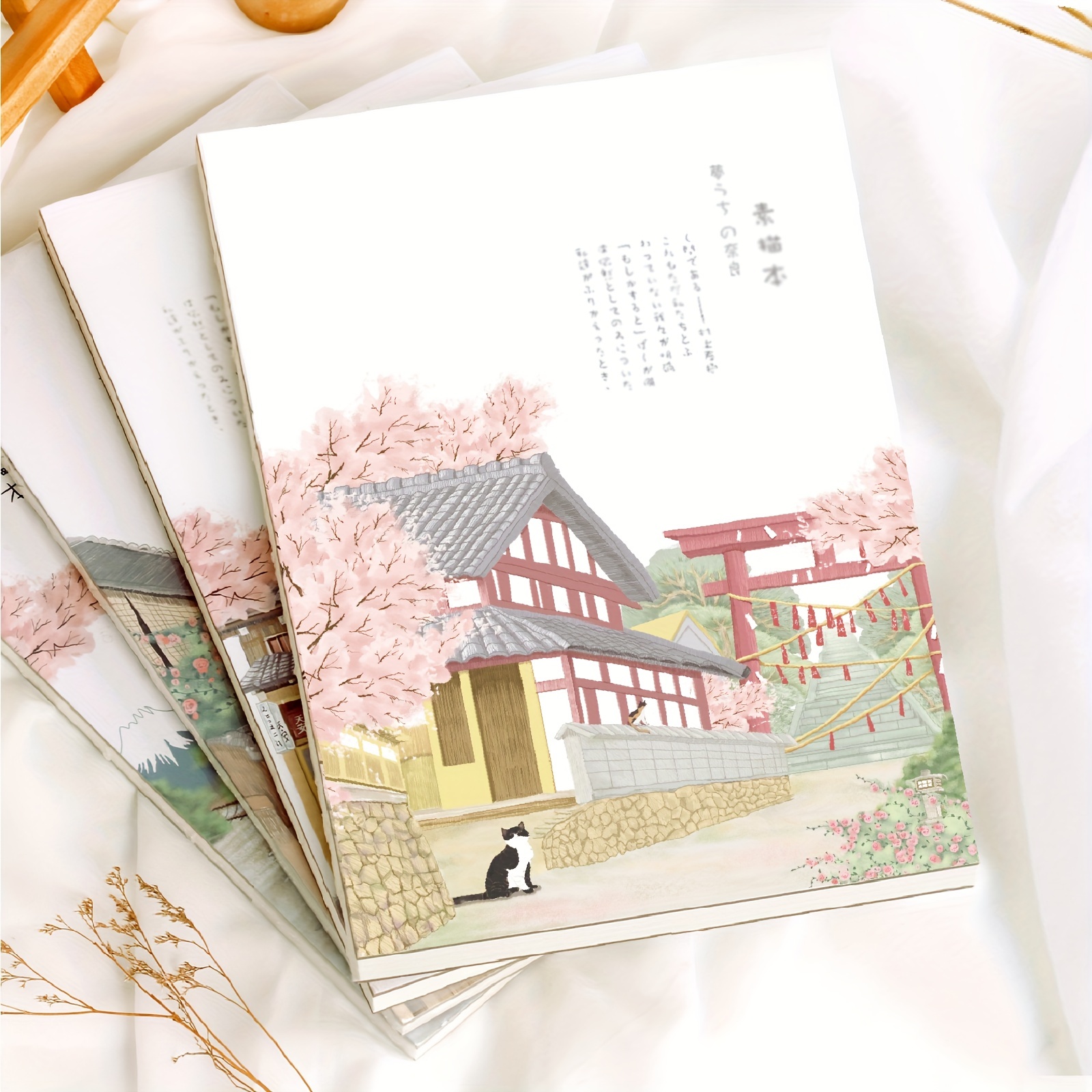 Sakura Cat-Sketchbook Big Size Kawaii Sketchbook