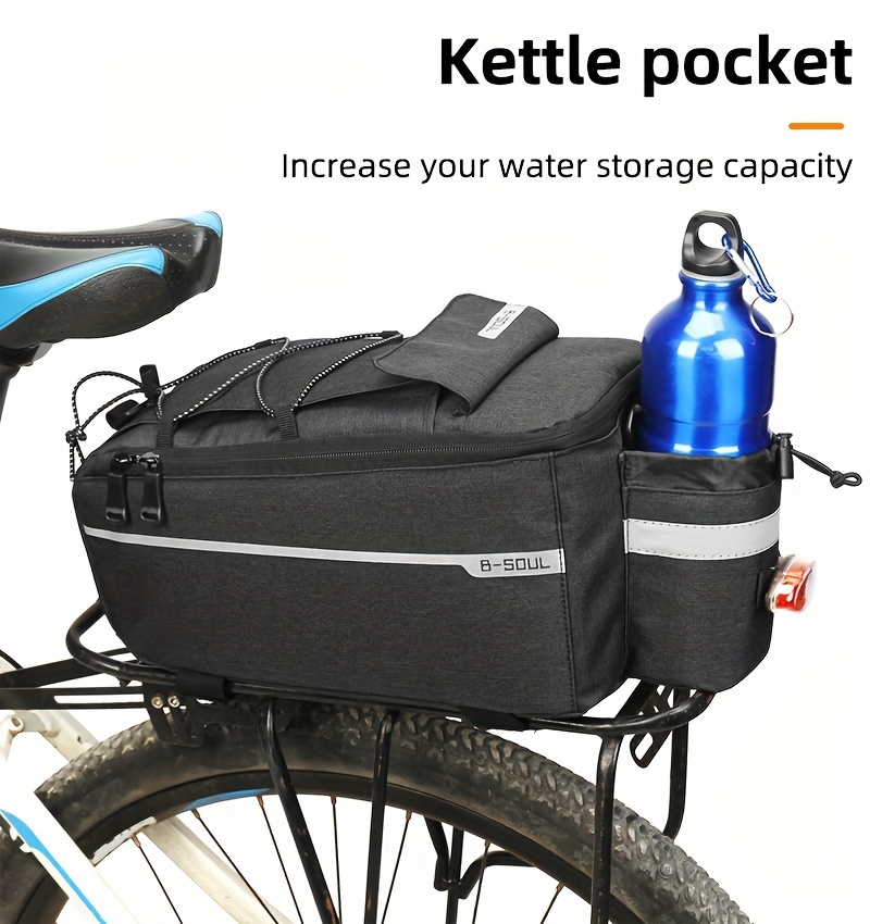 Waterproof bike cheap rack bag