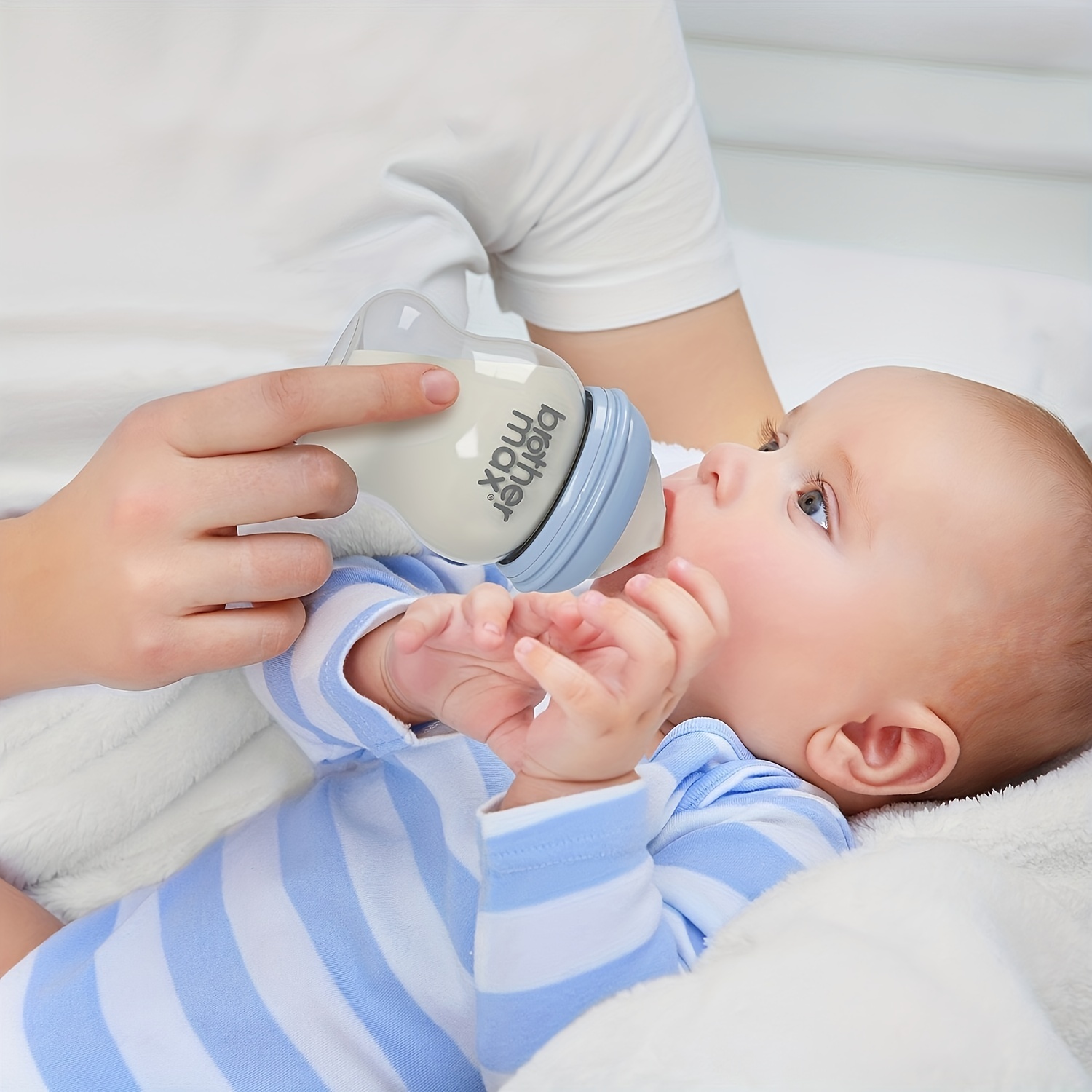 Biberón Lactancia Anticaída Recién Nacidos Bebé Beba Agua - Temu