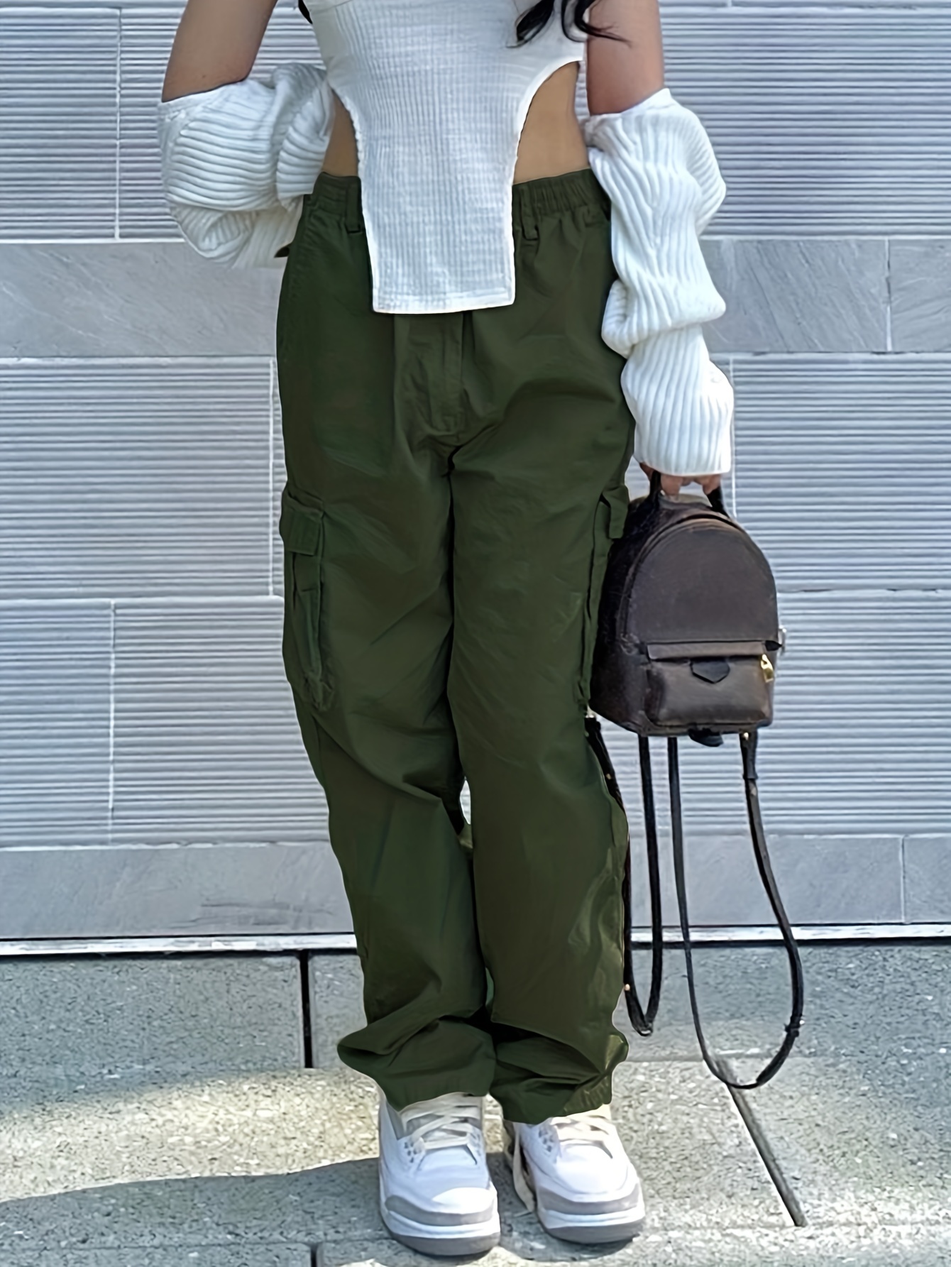 Women's High Waisted Sports Pants with Pockets