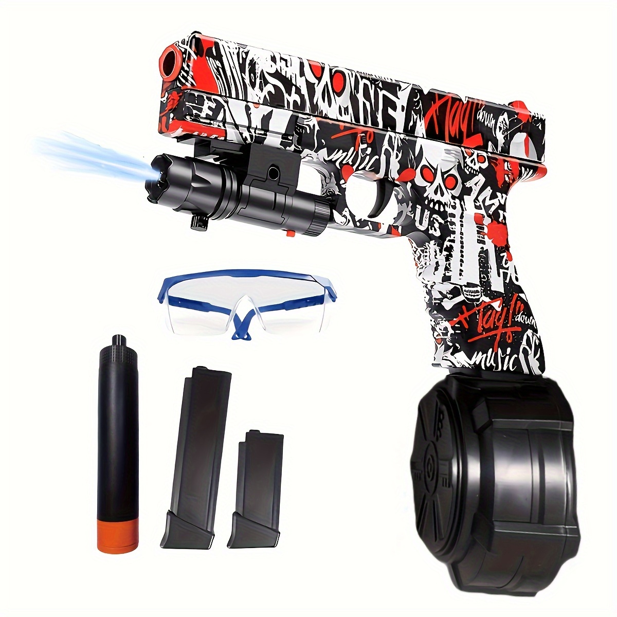 Gel Blaster Toy Gun Series, Electric & Manual Gel Ball Blaster, Multiple  Styles, High-performance Gel Ball Blaster Guns, Manual & Automatic Dual  Modes, Includes Gel Balls And Goggles, Suitable For Shooting Team