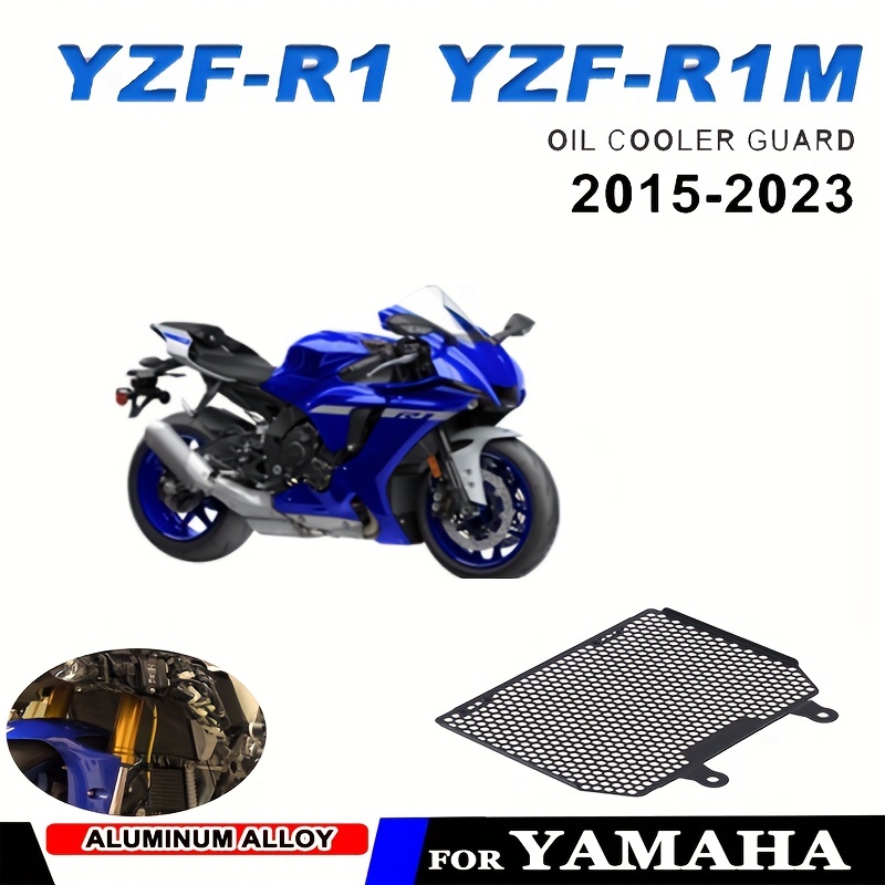ヤマハ YZFR1M YZFR1 YZF-R1 YZF-R1M YZF R1 M 2015-2022 2023  オートバイラジエーターグリルガードカバーオイルクーラーガードプロテクター