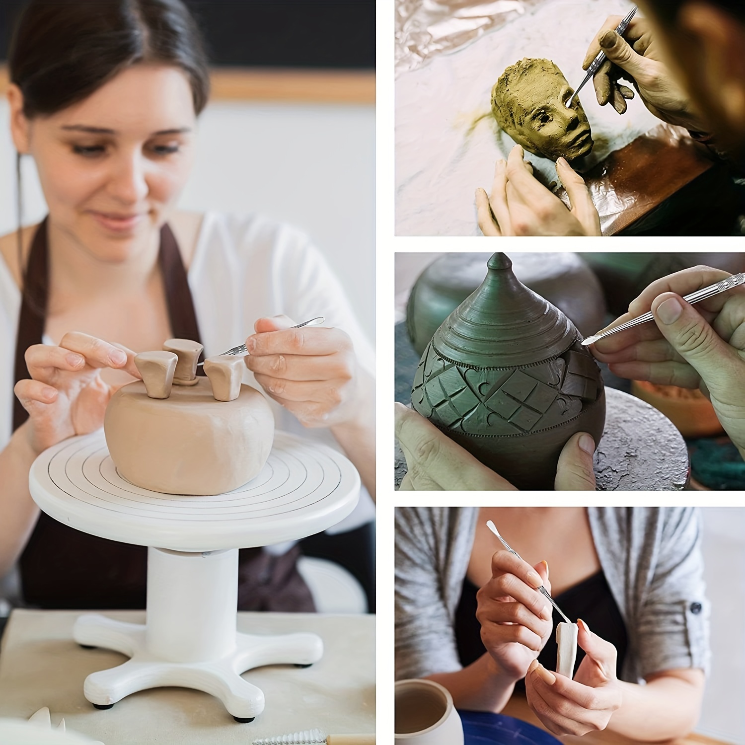 Outils pour la sculpture la poterie le modelage