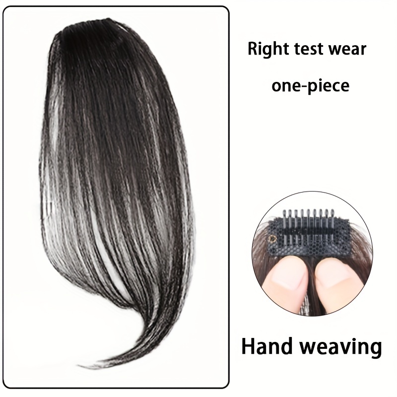 Synthetic Clip In Hair Extensions Natural Looking For Daily Use