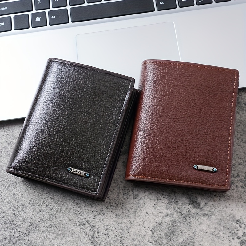 Mens Small Simple Coin Purse Multi Functional Wallet Card Bag Coin