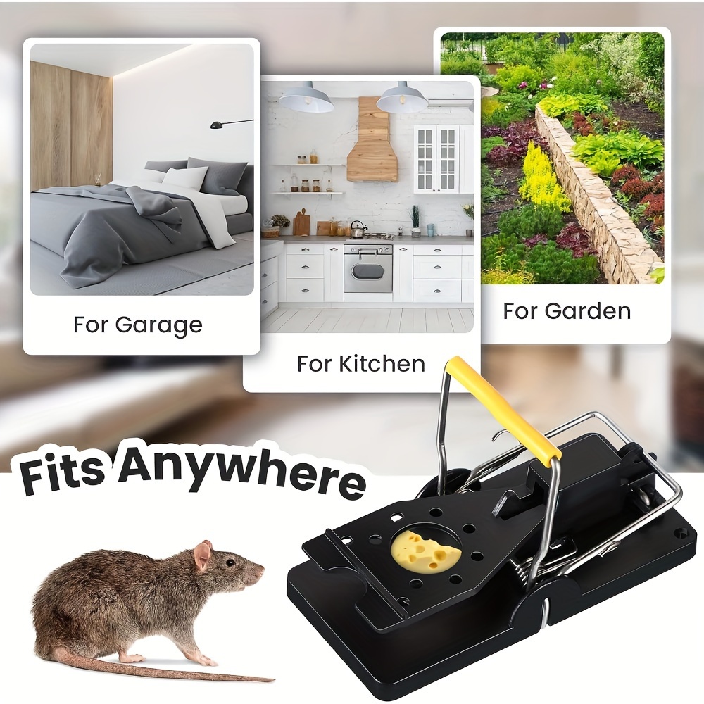 Live Mouse Trap, 1 Pack Human Rat Trap, Reusable Rodent Trap Rat