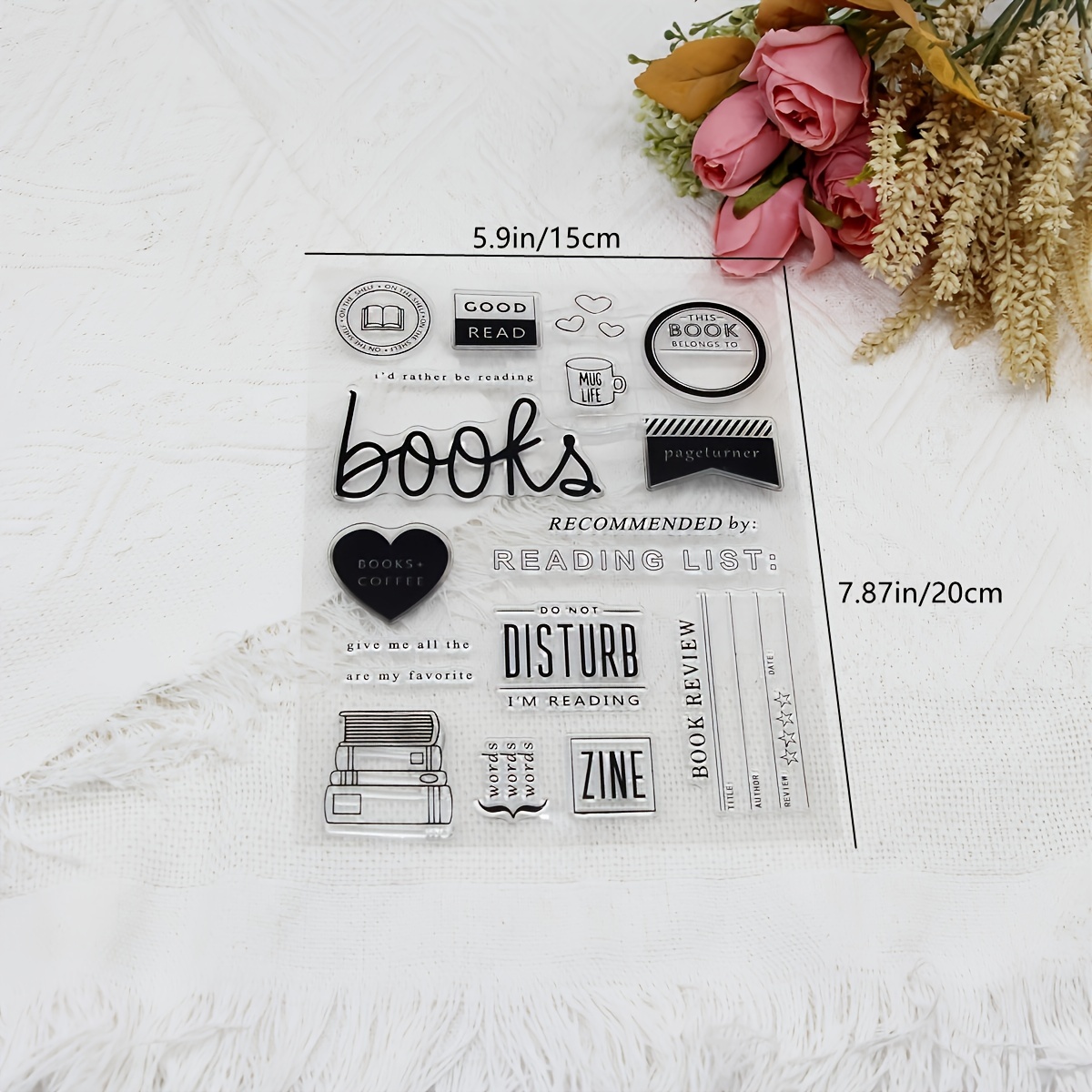 Book Review Journal Stamp 