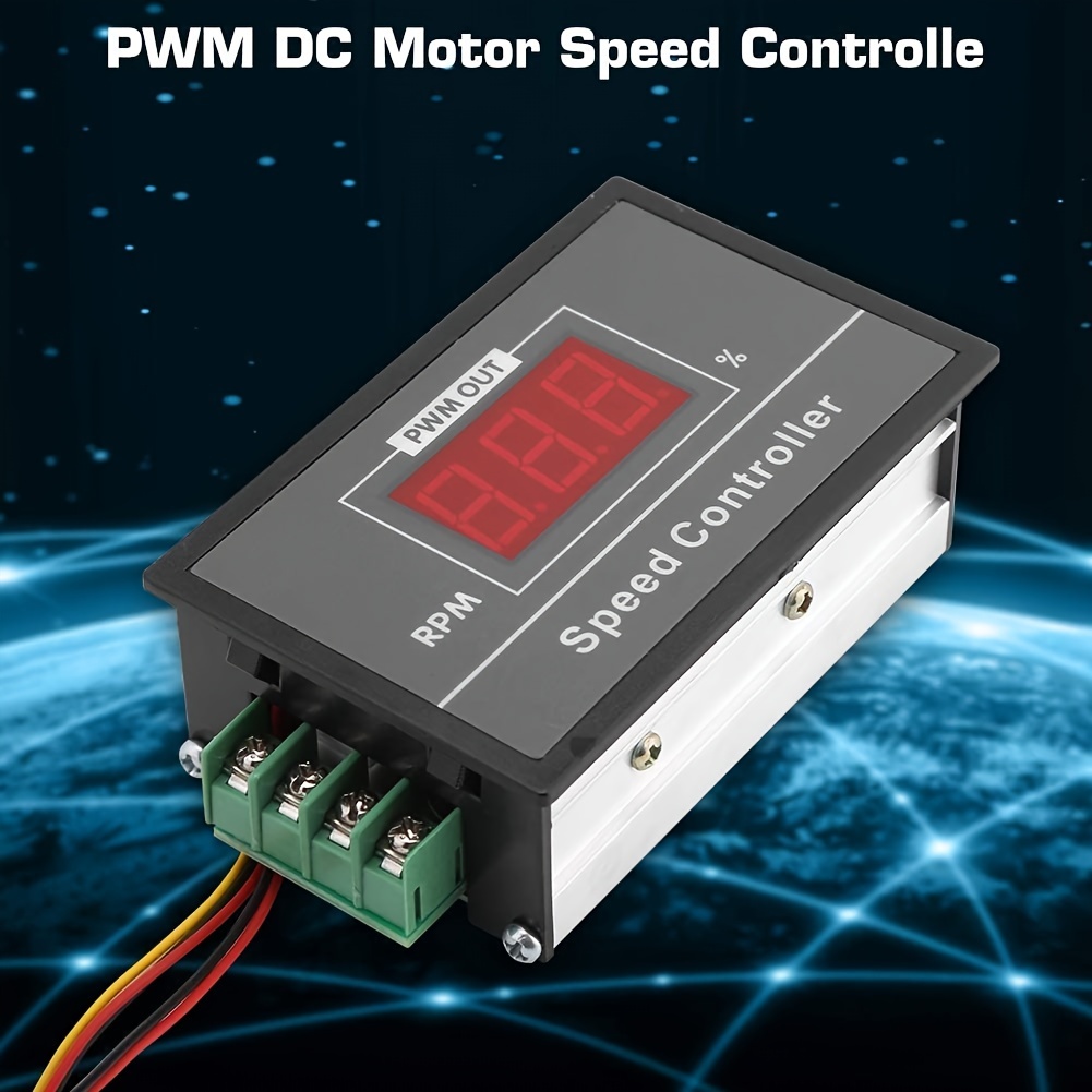 Motor Speed Regulator Pwm Speed Controller Digital Motor Speed