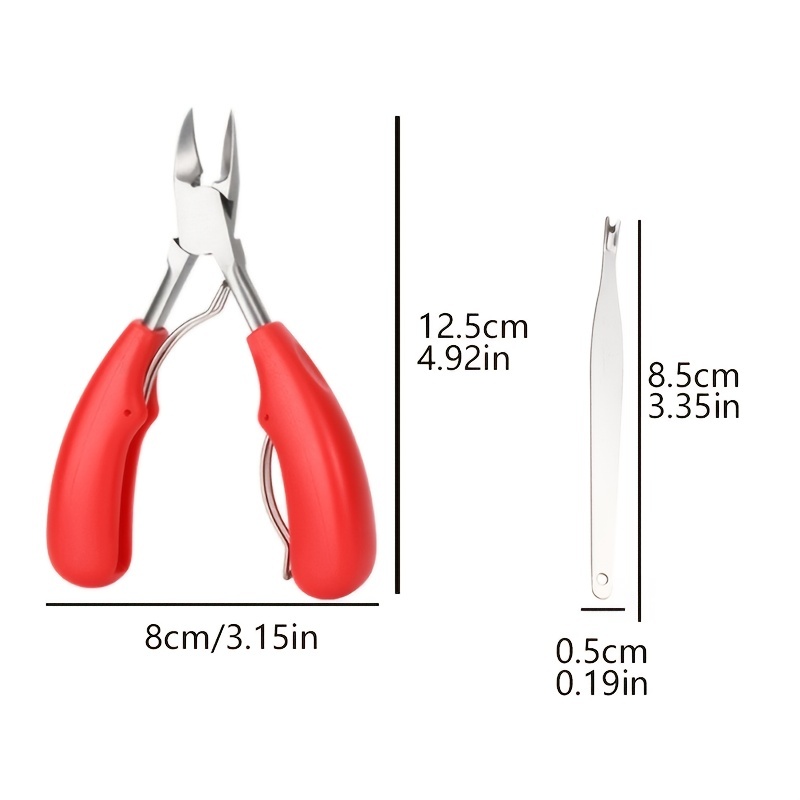 Toe Thick Nail Clippers Toenails Nippers Dead Skin Remover Tool