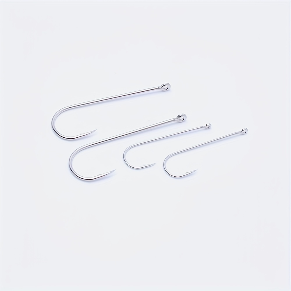 Bimoo 50pcs/lot Size 10 4 2 2/0 3/0 Aberdeen Long Shank Fish Hook – Pro  Tackle World