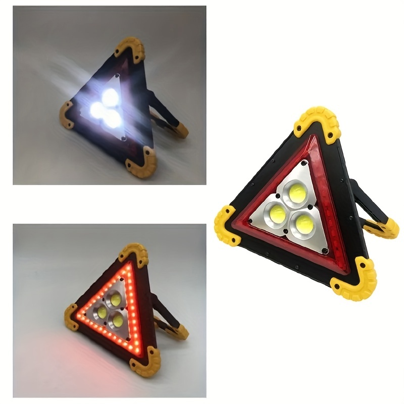 TRIANGLE SECURITE LED LUMINEUX FIXE+CLIGNOTANT+LAMPE SECOURS NEUF -  Cdiscount Auto