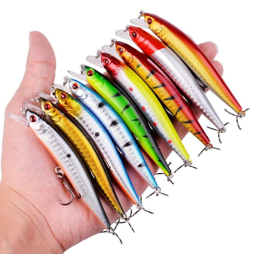 56Pcs/lot Almighty Mixed Fishing Lure Bait Set Wobbler Crankbaits