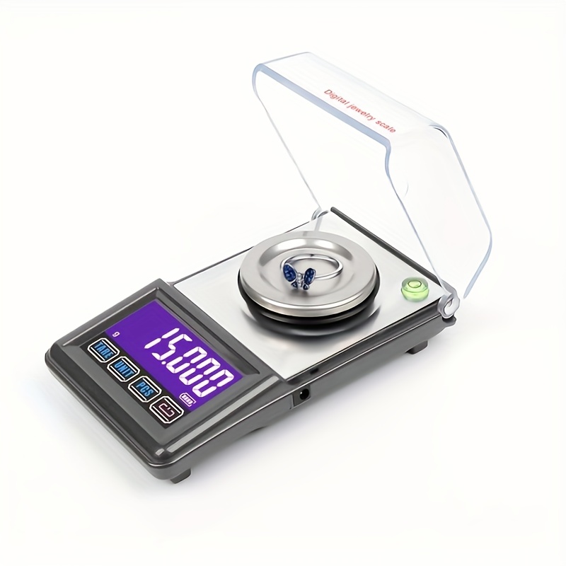 Precision Scale 0.001g, Food Scales Digital Weight Grams and Oz, High  Precision Jewelry Scale 20g/50g/100g X 0.001g, Professional Mini Portable