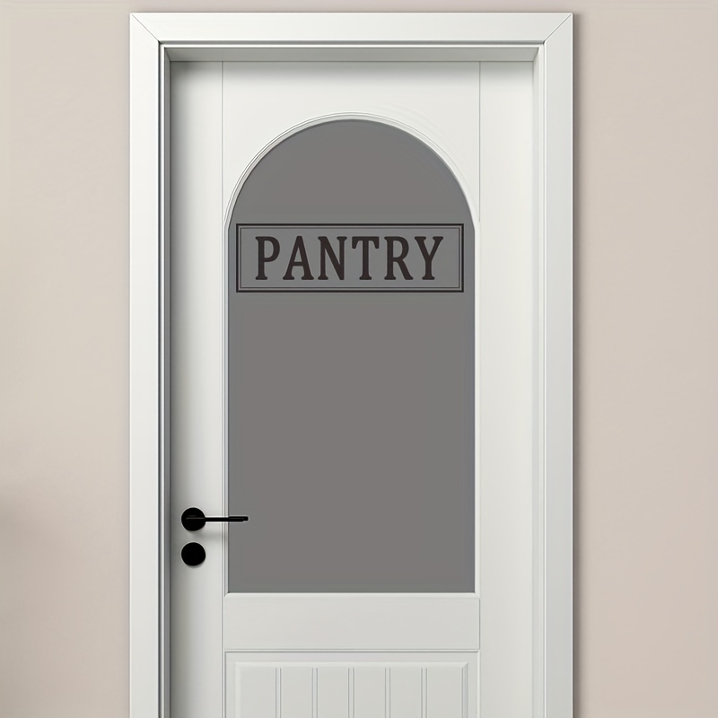 Pantry Vinyl Decal Pantry Decal Pantry Sign Pantry Door Decal Pantry Door  Sign Kitchen Wall Decal Kitchen Wall Art 