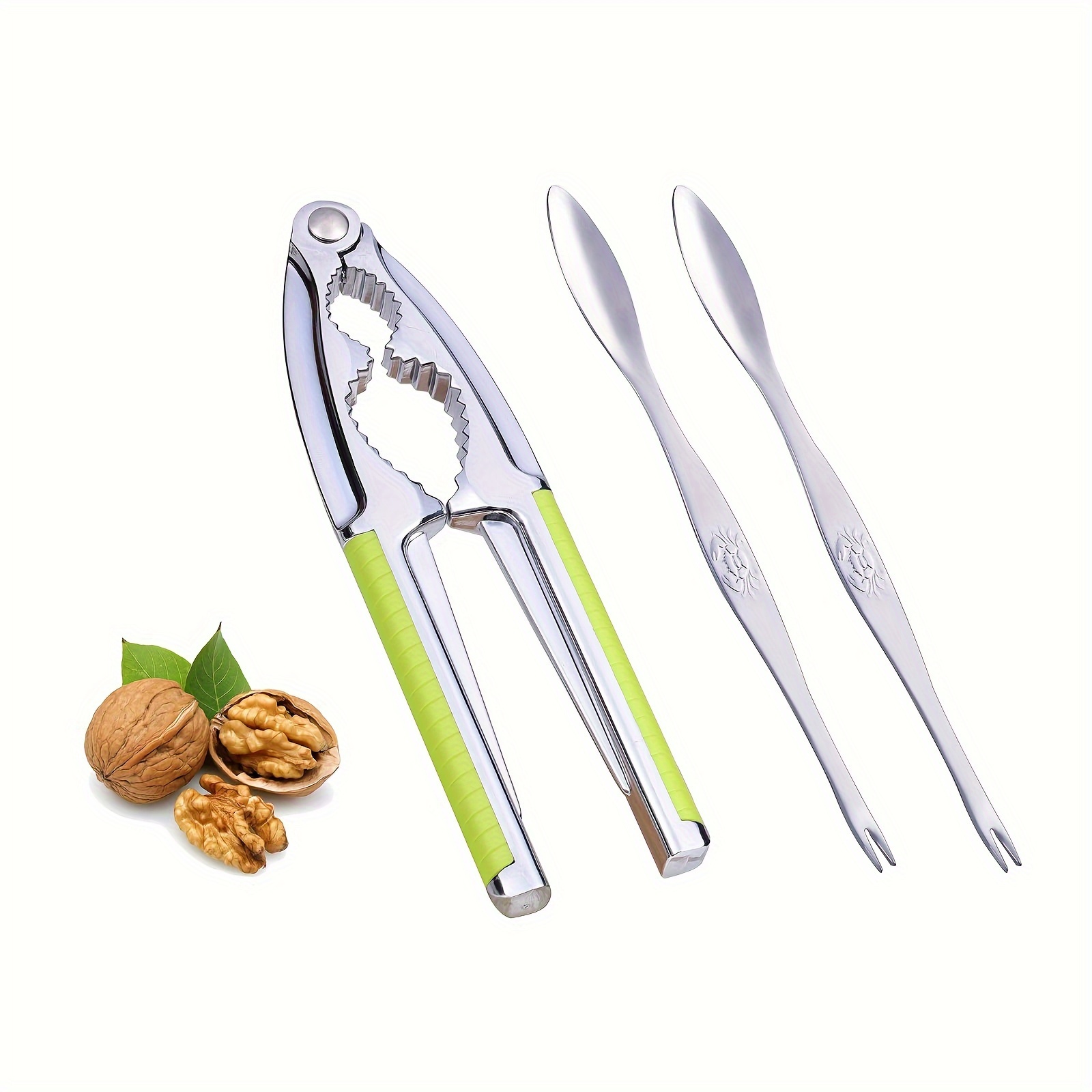 HELOVGE Cascanueces, 2PCS Nut Cascanueces Alicate para Nuez, Abridor de  Nueces, Abre Nueces, para Mariscos Concha Langosta Cangrejo Avellana Nuez :  : Hogar y cocina