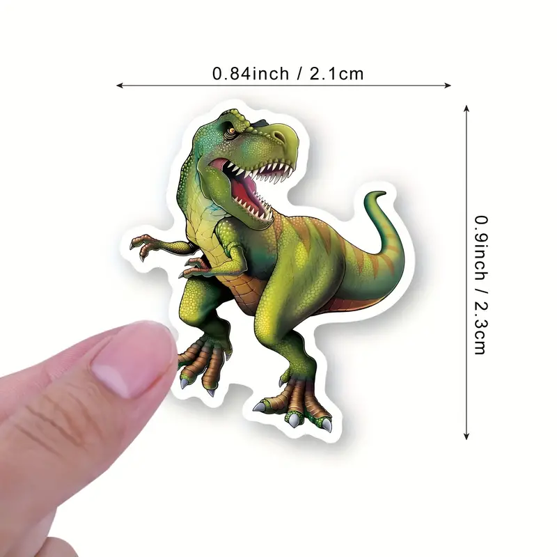 500pcs Dinosaur Stickers Roll, Cute Dinosaur Sticker Decals Water Bottle,  Laptop, Phone, Skateboard, Scrapbooking, Gifts Adults Party Supply Favor R